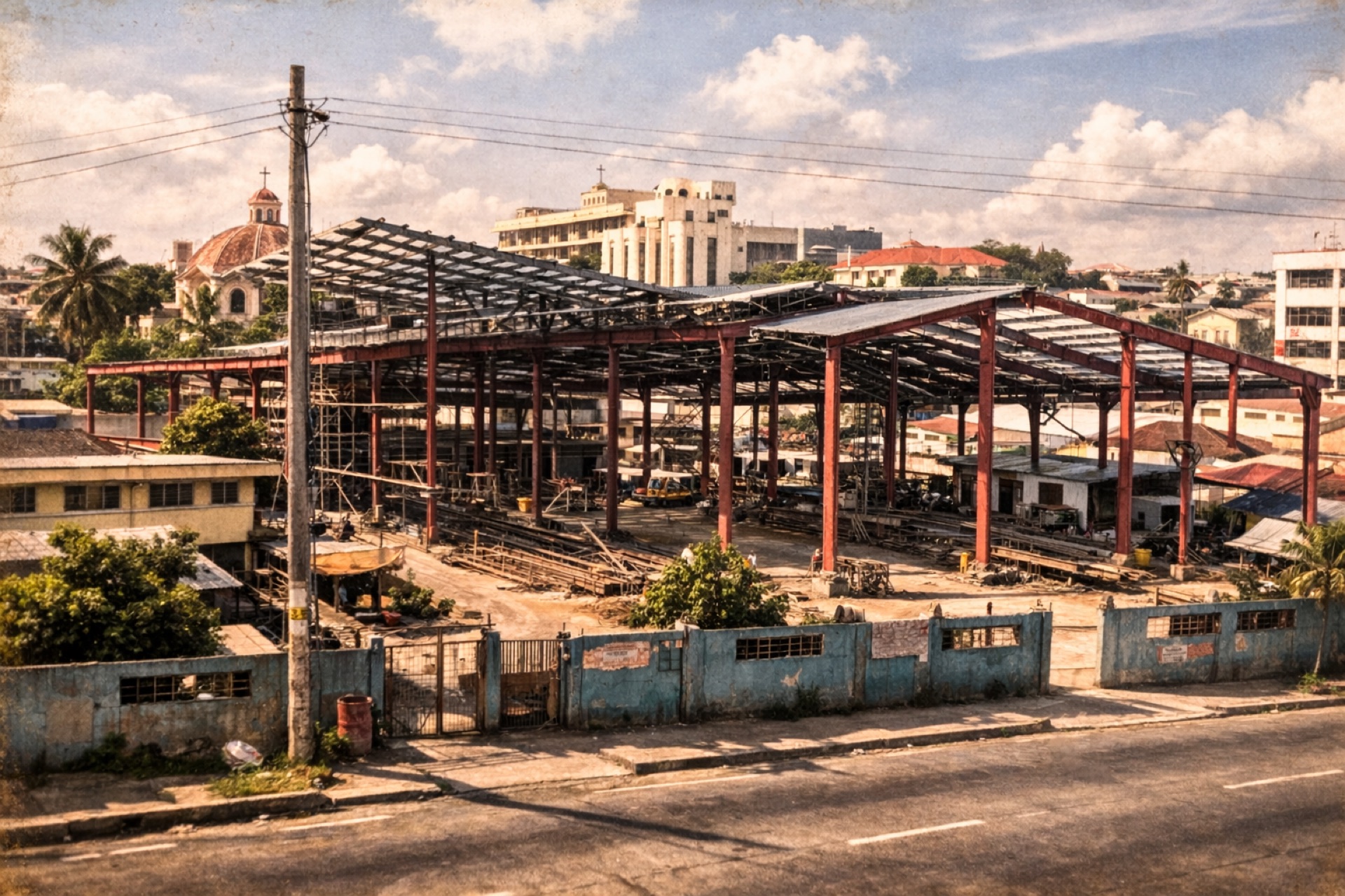 Steel Structural Building Frames